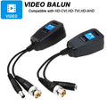 Passive RJ45 CCTV Video Transceiver BNC Connectors – 3pcs CCTV Video Transceiver Qme S3