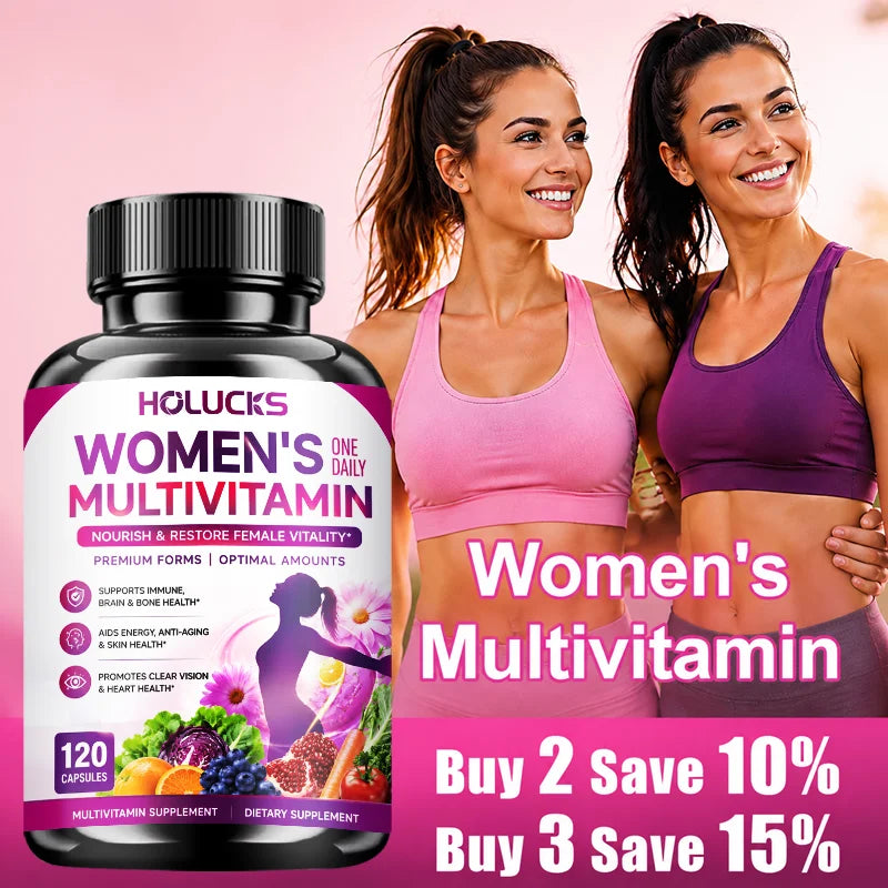Aguaje & Red Maca Capsules – L-Arginine & Fenugreek | HOLUCKS Wellness Supplement Qst