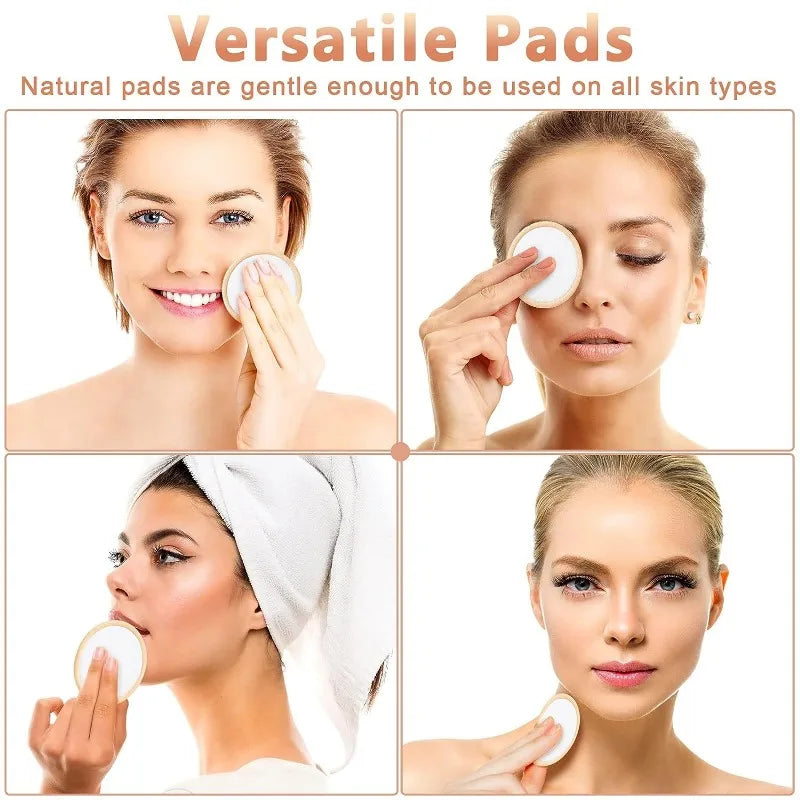 10 Reusable Makeup Remover Pads – Washable Cotton Rounds Makeup Remover Pads Qme
