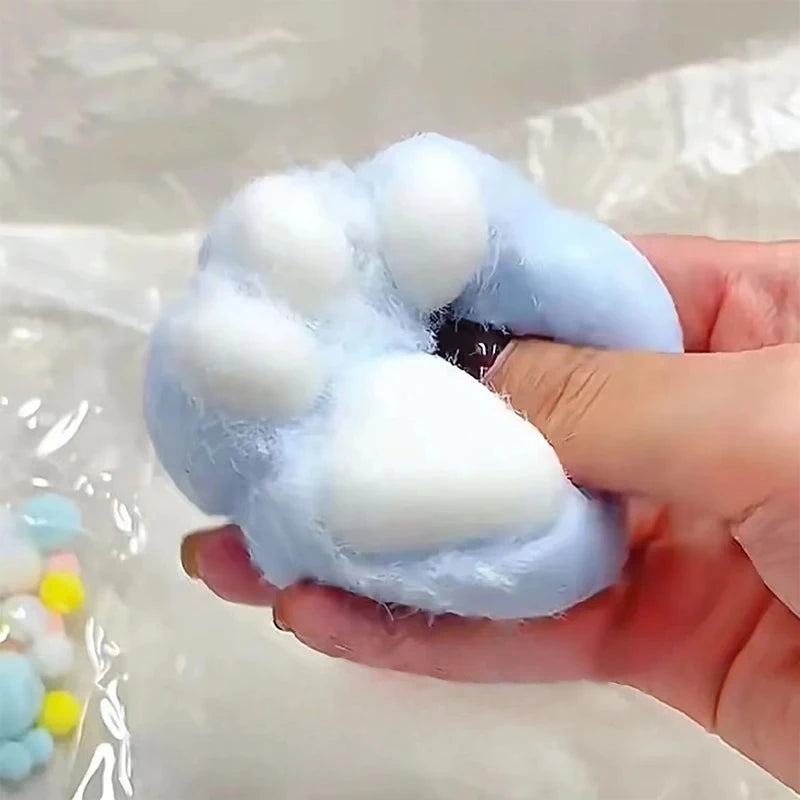 Squishy Cat Paw Fidget Toy – Slow Rebound Squeeze Gift Fidget Squeeze Toy Qst