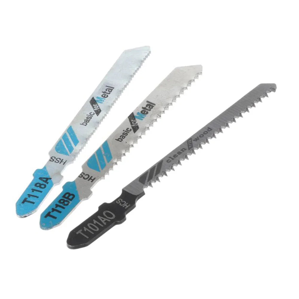 10-Pc High Carbon Steel Jigsaw Blades – Multi-Purpose Jigsaw Saw Blades Qme