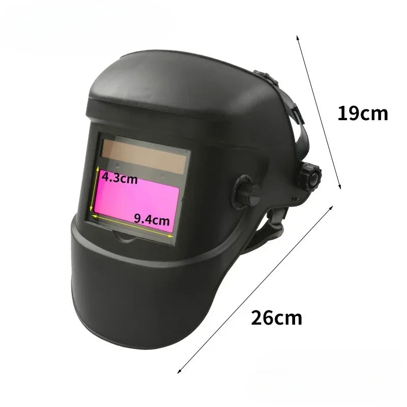 Auto-Darkening Welding Helmet | TIG MIG MMA Plasma Mask Welding Helmet Qme