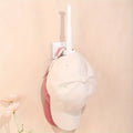 L-Shape Retractable Wall Hook – White Hat & Coat Rack Wall Hook Organizer Qme White