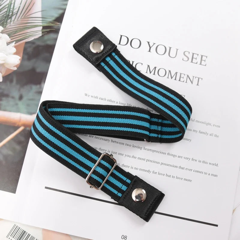 Women's Buckle-Free Elastic Invisible Belt – 29 Colors Elastic Invisible Belt Qme B-11 60-95cm China Mainland