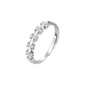 Y2K Star Cross Crystal Ring – Hiphop Zircon Unisex Ring Crystal Statement Ring Qme 2 resizable