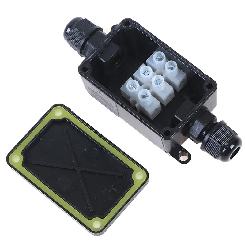 IP66 Waterproof 2-Way Outdoor Cable Junction Box Terminal Cable Junction Box Qme