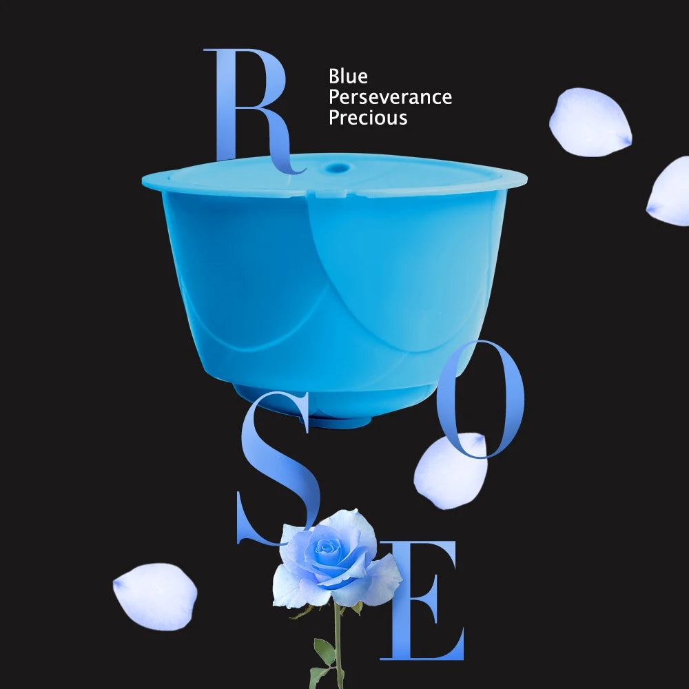 Reusable Dolce Gusto Pods – Refillable Coffee Capsule Filters Coffee Capsule Filter Qst 1pcs-blue