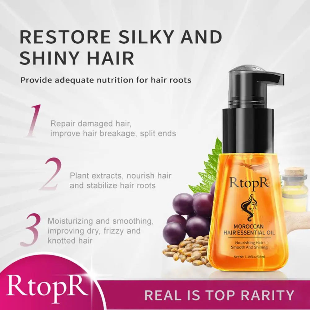 Moroccan Argan Hair Oil – Nourishing Treatment for Smooth Hair Argan Hair Oil Qme