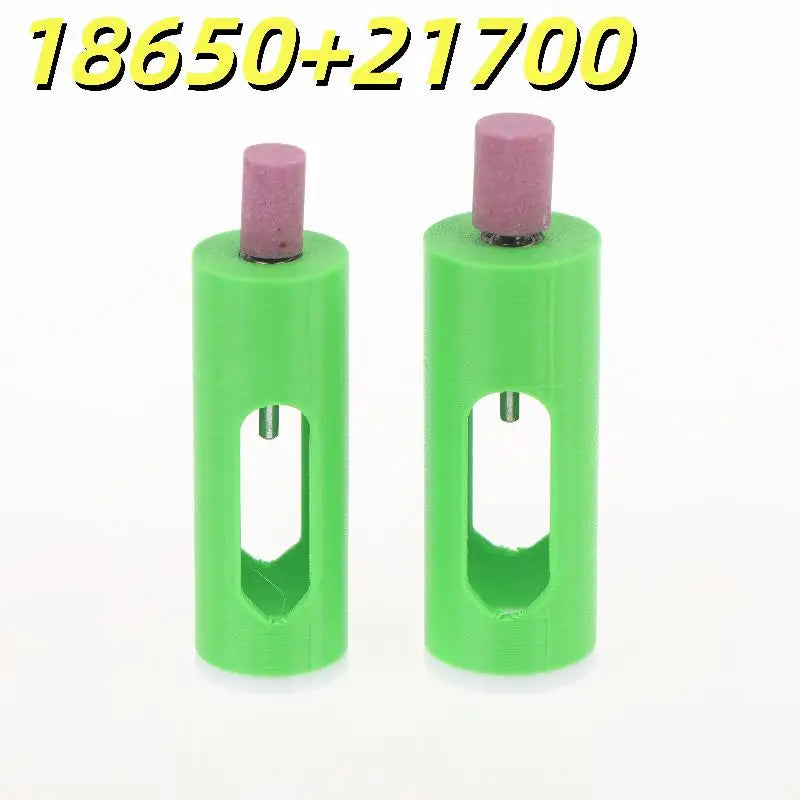 18650 21700 Battery Solder Joint Auxiliary Grinding Tool Battery Grinding Tool Qme two