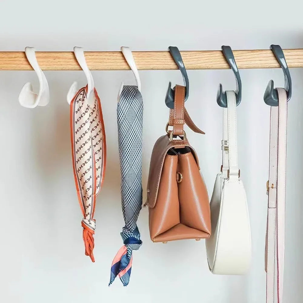 Wardrobe Handbag Hooks – 10 Pcs Closet Bag Organizer Wardrobe Bag Hooks Qme