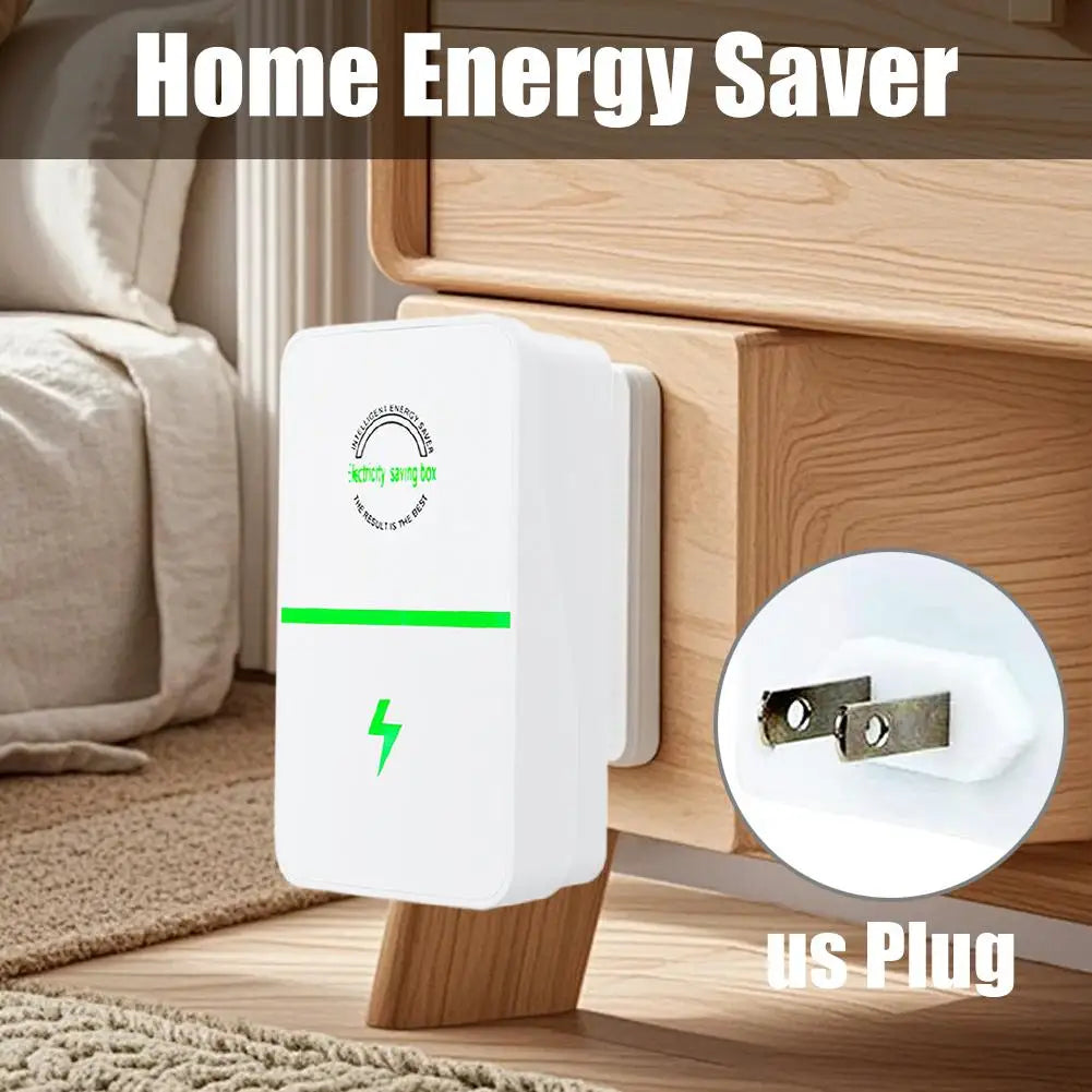 Home Power Energy Saver Plug – US UK EU Stable Voltage Energy Saver Plug Qme