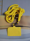 Universal Adjustable Phone Neck Lanyard Strap – 6 Colors Phone Neck Lanyard Qme 2pcs yellow