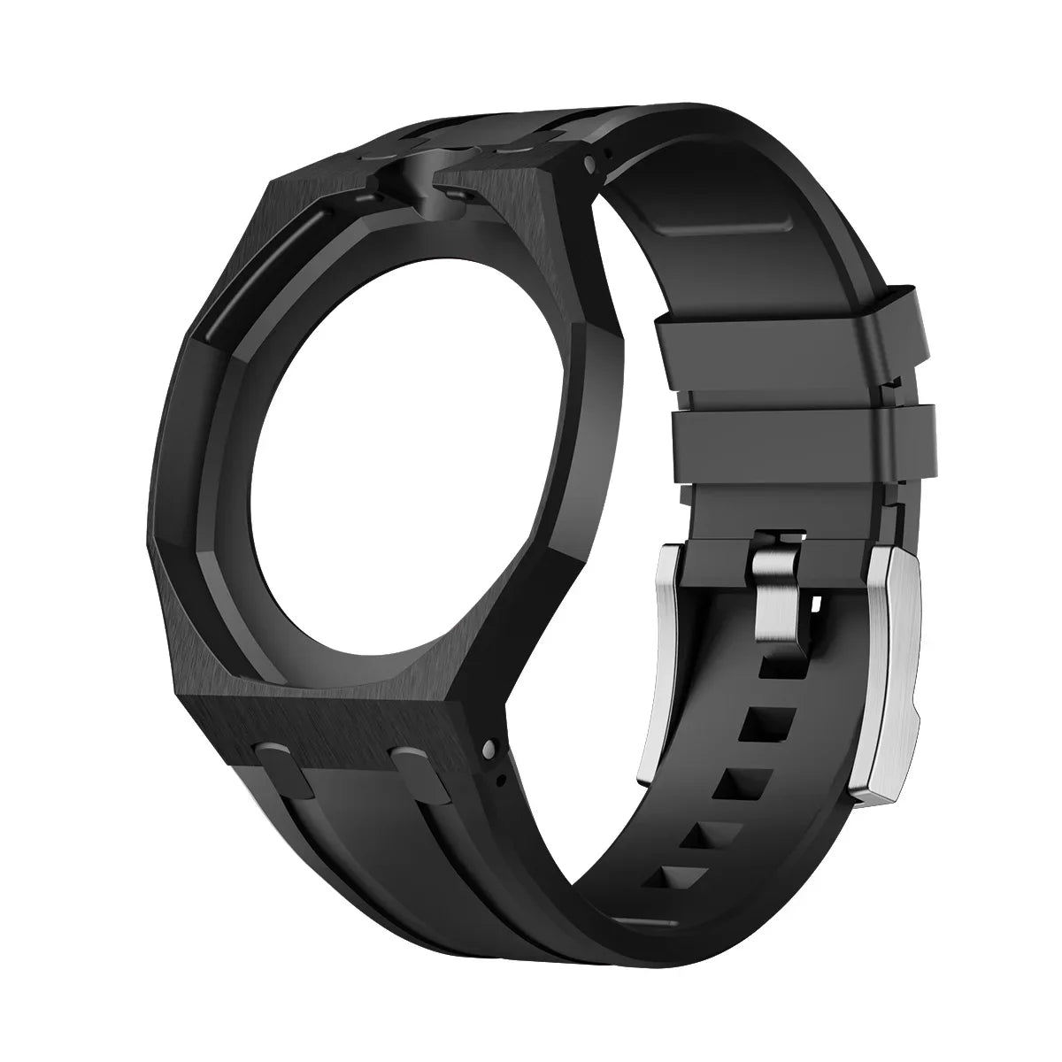 Swatch X AP Royal Pop Watch Strap & Case – Ceramic Band Watch Strap & Case Qme 1.Black-12.0