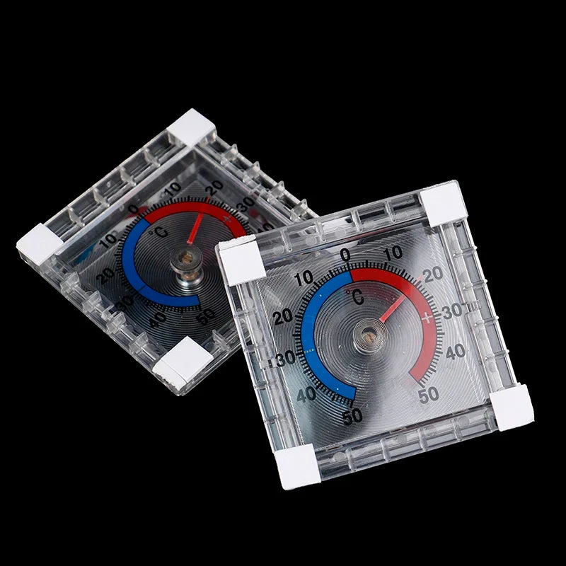 Indoor Outdoor Disc Thermometer – 50°C Graduated Window Gauge Garden Thermometer Qme