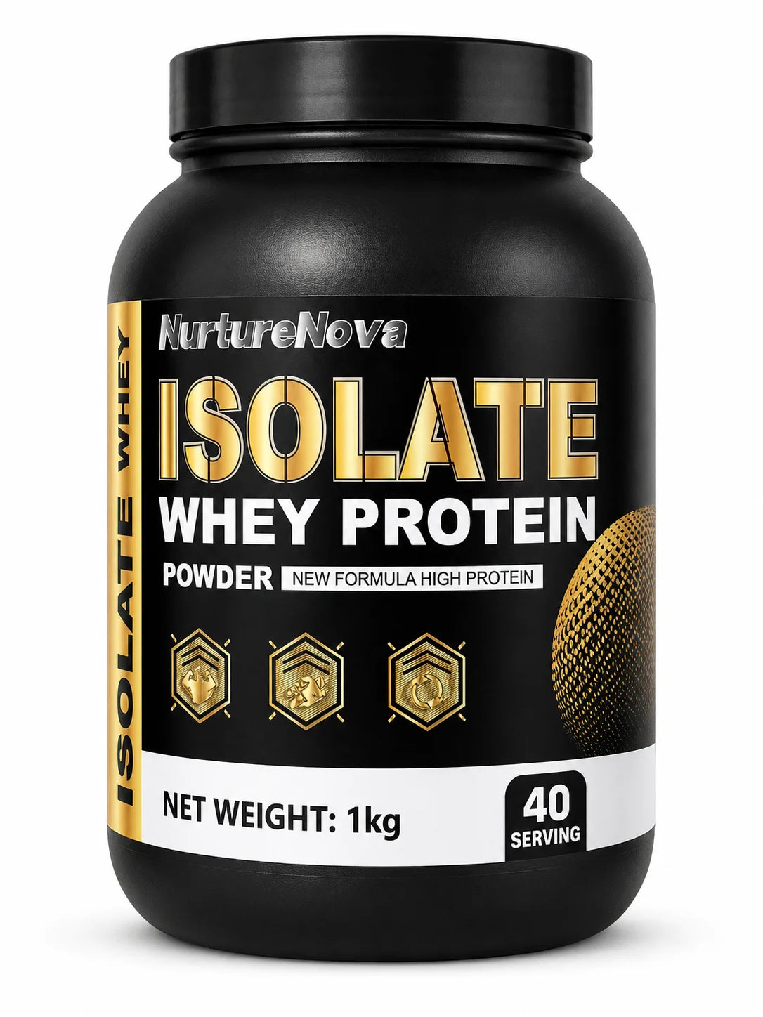 Isolate Whey Protein Powder 1kg Vanilla – 40 Servings Whey Protein Powder Qst 1botlle 1000g