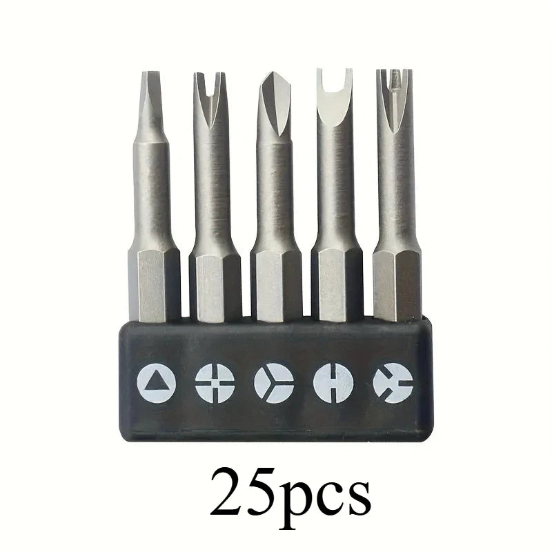 Special Shaped Screwdriver Set – U, Y, Triangle & Cross Tips Specialty Screwdriver Set Qme 25pcs