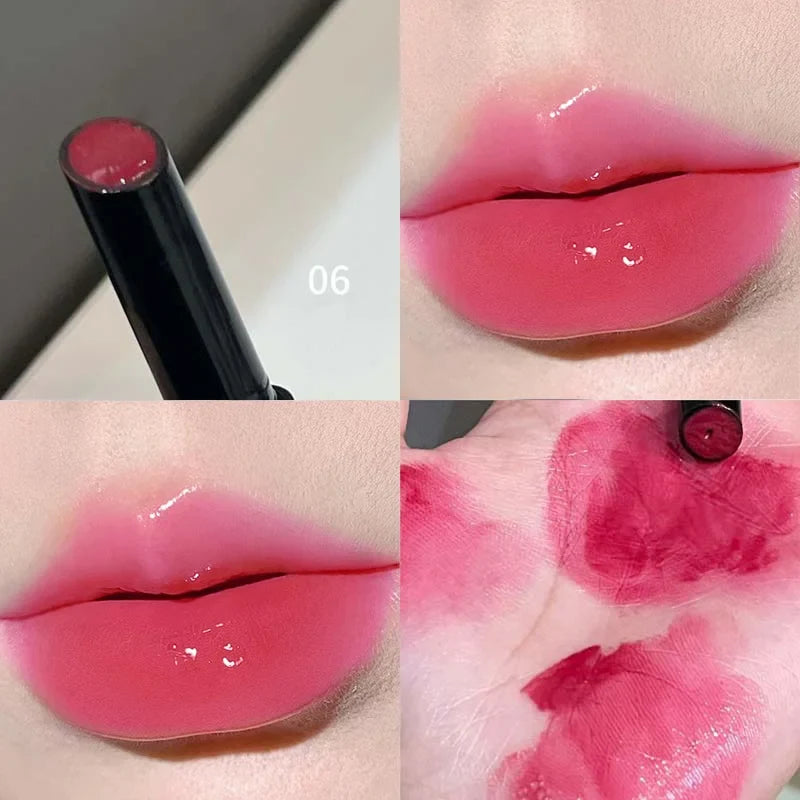 HERORANGE Push-Button Mirror Lipstick – Moisturizing, Long-Lasting Mirror Lipstick Qme HR708-06