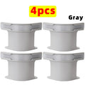 4-Pack Bed Sheet Clips – Non-Slip Grippers & Sheet Fasteners Bed Sheet Clips Qst Grey 4Pcs