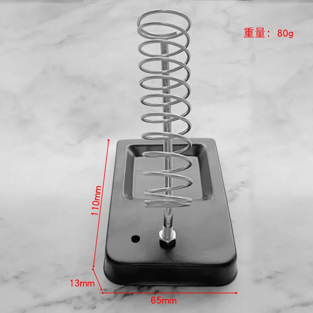 Portable Soldering Iron Stand Holder with Cleaning Sponge Soldering Iron Stand Qme