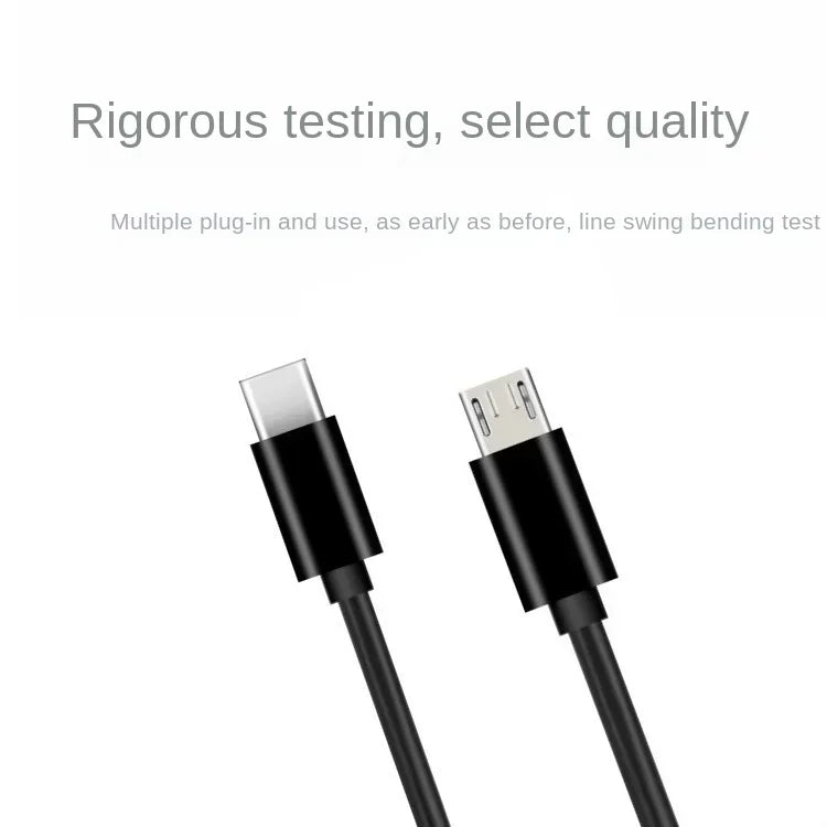 USB-C to Micro USB Fast Charging Cable for Android & Samsung USB Charging Cable Qme