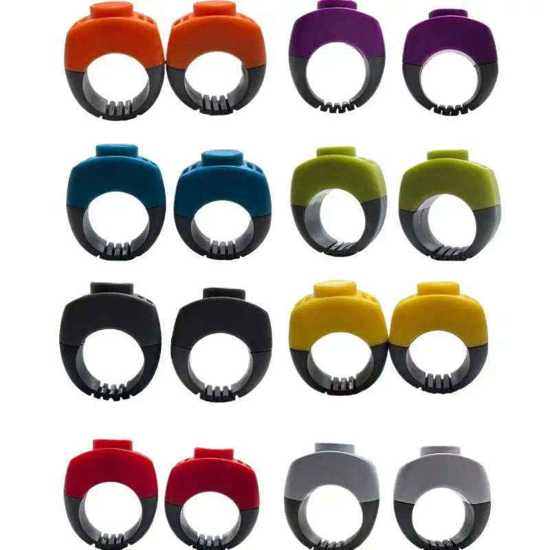 Pet Ring Finger Clicker – Mini Stainless Steel Dog Training Tool Pet Training Clicker Qst