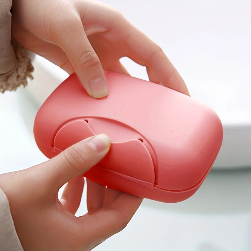 Portable Travel Soap Dispenser with Lid – PP Soft Series Soap Dispenser Qme
