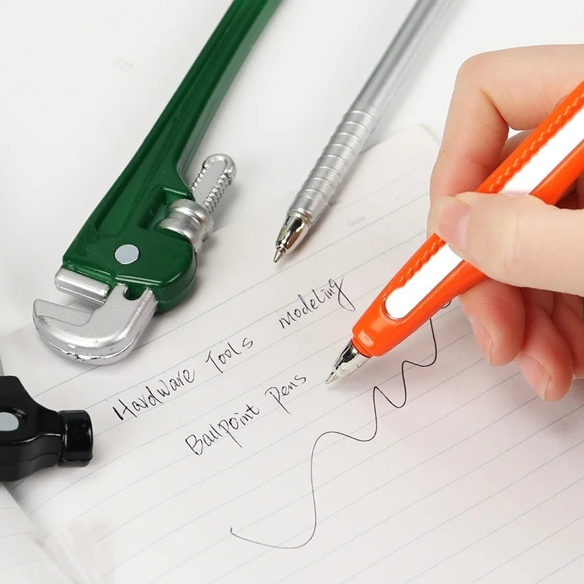 Novelty Hardware Tool Shaped Ballpoint Pens – Vise Knife Hammer Novelty Ballpoint Pens Qme
