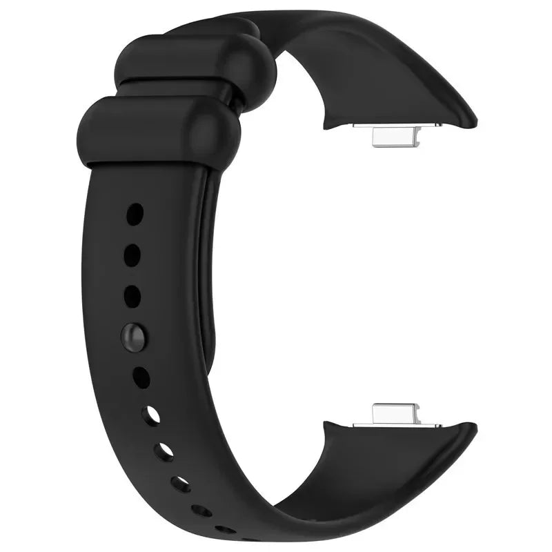 Xiaomi Mi Band 8 Silicone Strap & Protective Case – 31 Colors Smartband Strap & Case Qme Black Strap Mi Band 8 Pro