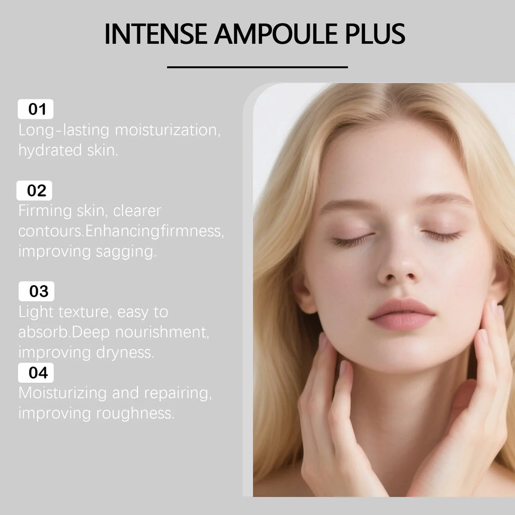 Qme Calcium Collagen Firming Essence Ampoule | Moisturizing Collagen Essence Ampoule Qme