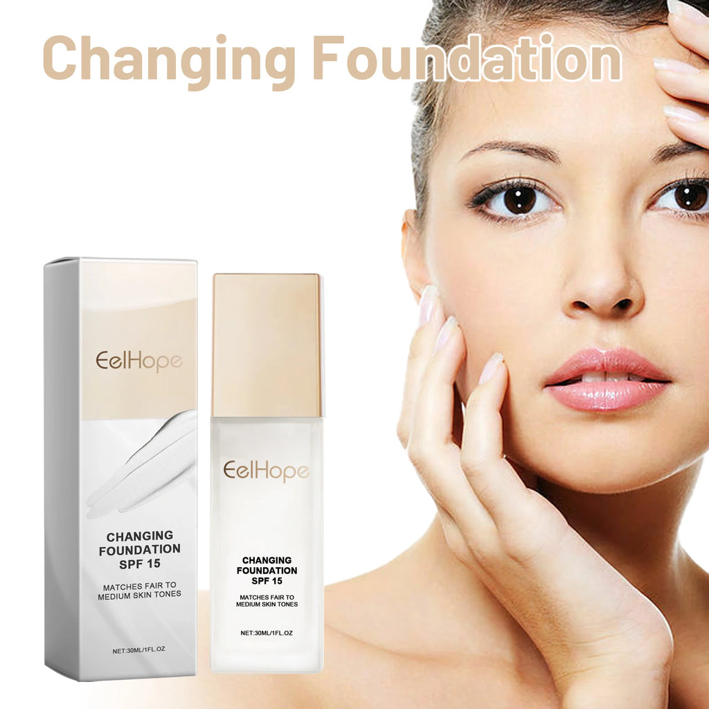 Eelhope Moisturizing Foundation – Hydrating Long-Lasting Coverage Cream Foundation Qst