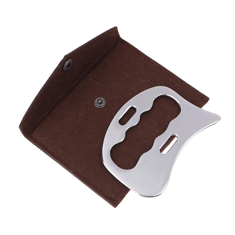 Stainless Steel Gua Sha Scraping Massage Tool | HNKMP Gua Sha Massage Tool Qst