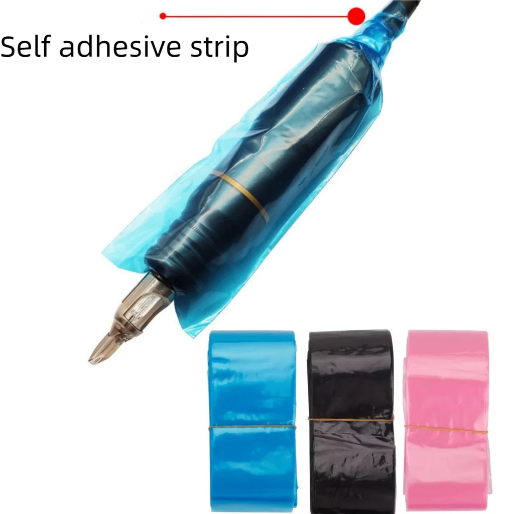 Large Disposable Tattoo Pen Covers – Machine Sleeve Protection Tattoo Machine Sleeve Qme