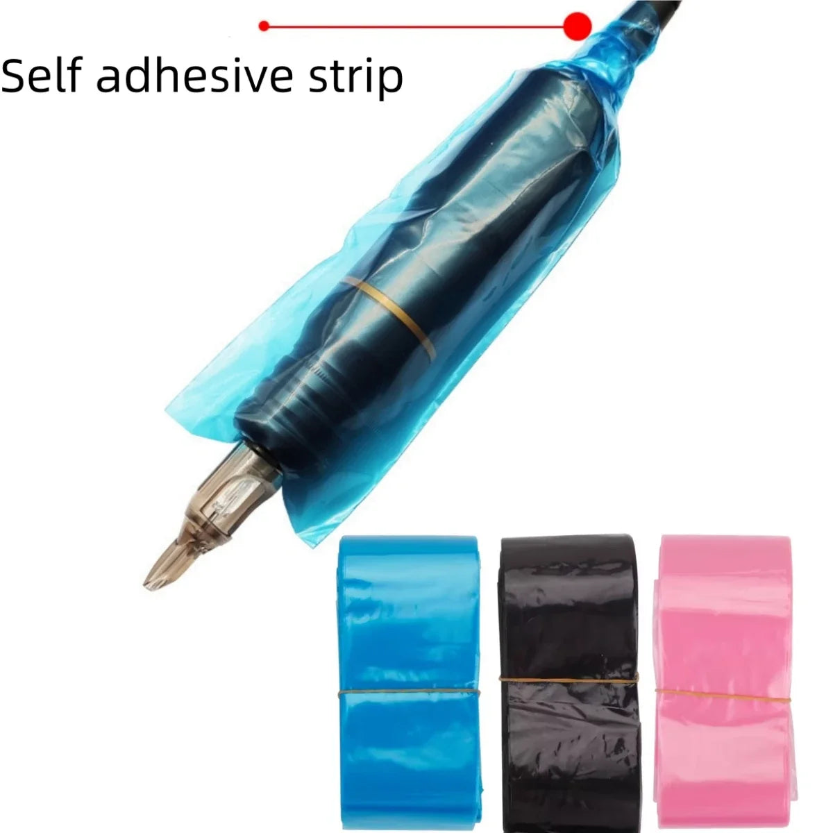 Large Disposable Tattoo Pen Covers – Machine Sleeve Protection Tattoo Machine Sleeve Qme