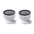 Pool Hose Adapter for Intex Pump – Type A & B 1.25" to 1.5" Pool Hose Adapter Qme B-2pcs