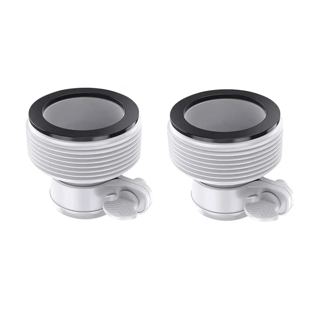 Pool Hose Adapter for Intex Pump – Type A & B 1.25" to 1.5" Pool Hose Adapter Qme B-2pcs