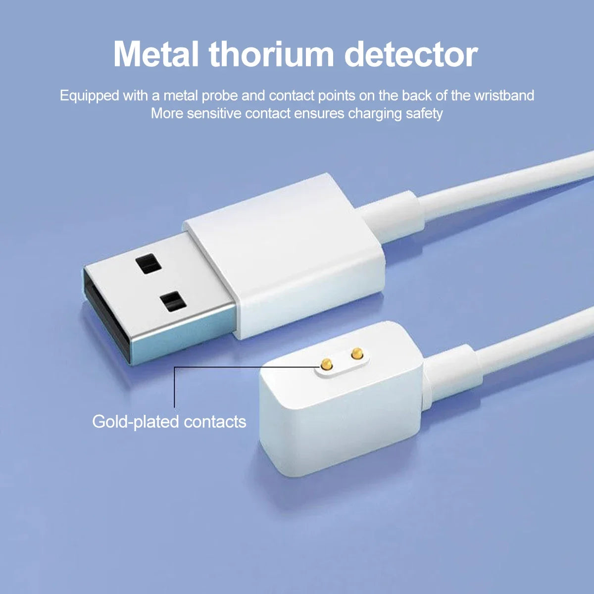 Magnetic USB Charger Cable for Xiaomi Band 8 9 10 & Redmi Watch Smartwatch Charging Cable Qst