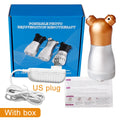 LED Photon Mesotherapy Electroporator – Needle-Free Skin Lifting Skin Care Device Qst With Box US Plug