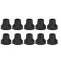 Rubber Cane Tips Non-Slip Walking Stick Tips 10-Pack | TMISHION Replacement Cane Tips Qme 16mm