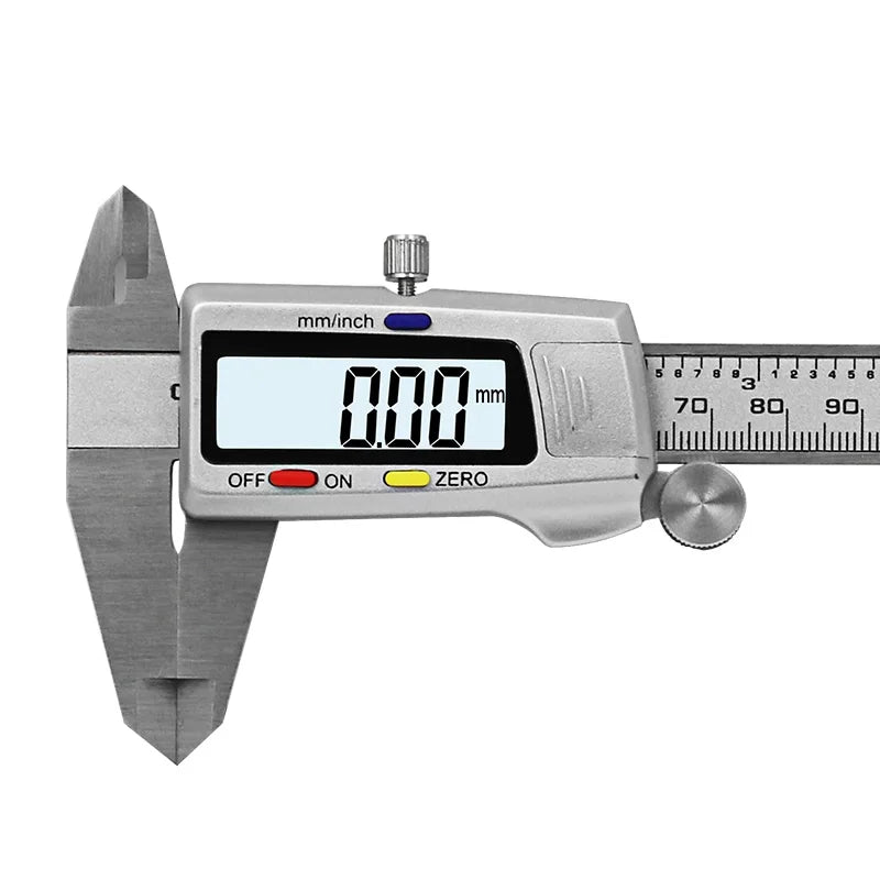 Digital Caliper 6" 150mm Stainless Steel Vernier Measuring Tool Digital Caliper Qst