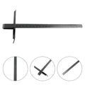 Circular Saw Rip Fence Scale Ruler Guide 260mm Metal Tool Circular Saw Accessory Qme Default Title