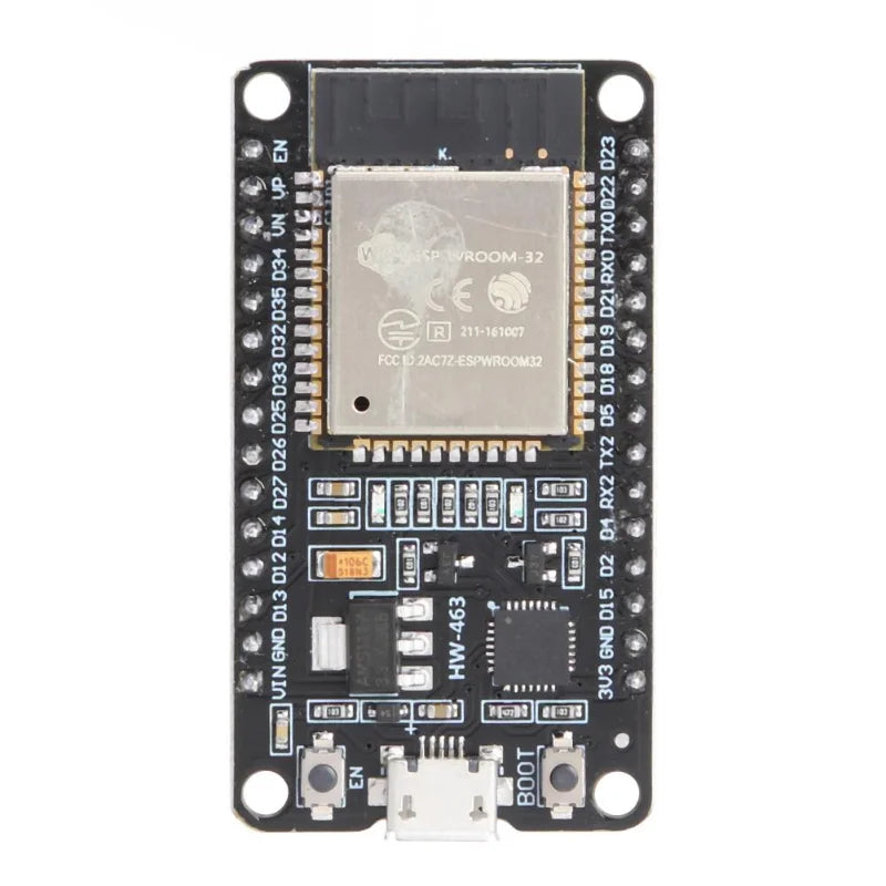 ESP32 WiFi Bluetooth Dual Core Dev Board – ESP-WROOM-32 Microcontroller Dev Board Qme
