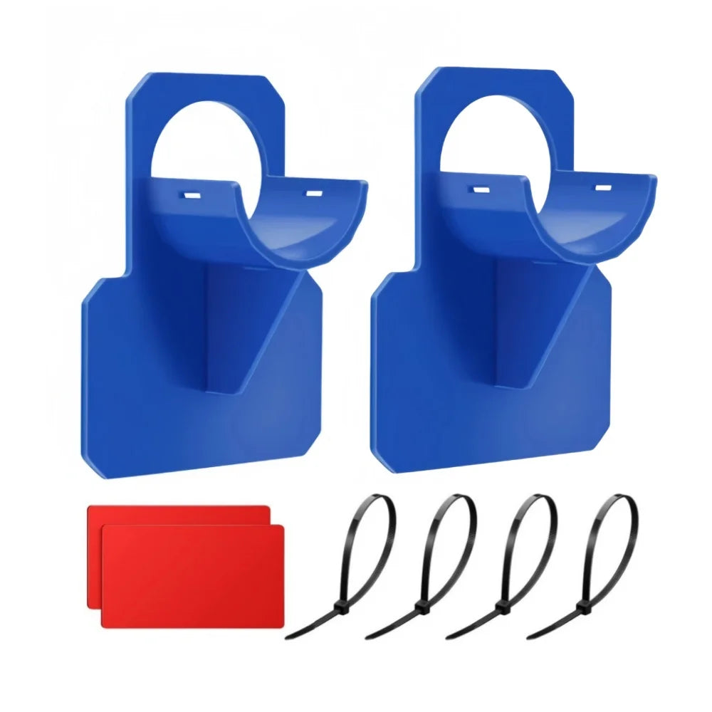 Swimming Pool Pipe Holder 30–37mm Hose Support Bracket Pool Hose Bracket Qme 2 Set Blue-A