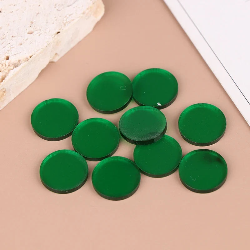 Clear Pool Cue Tip Pads 1.5mm – Billiards & Snooker Accessories Billiards Cue Accessory Qme Green