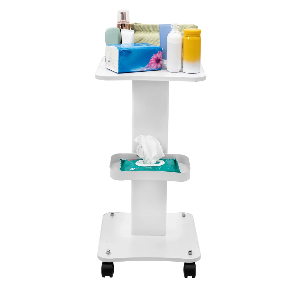 Maelsrom Beauty Cart Mobile Trolley – Salon Spa Nail Storage Salon Storage Cart Qst
