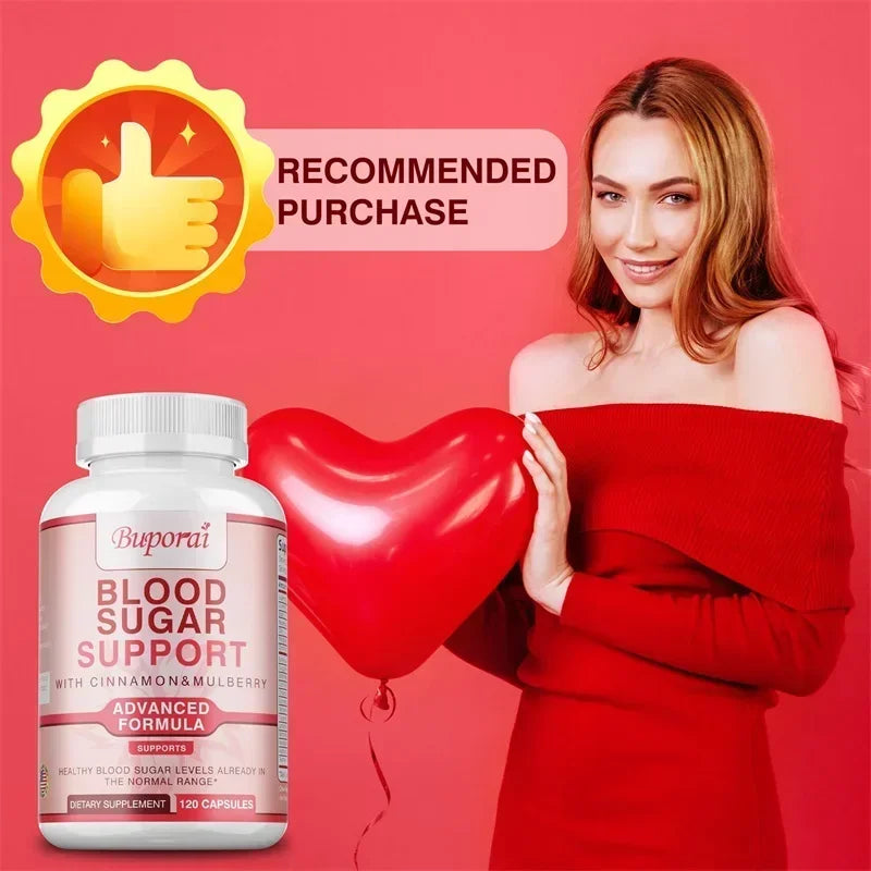 Blood Sugar Support Supplement – Zinc, Biotin & Magnesium Dietary Supplement Qst