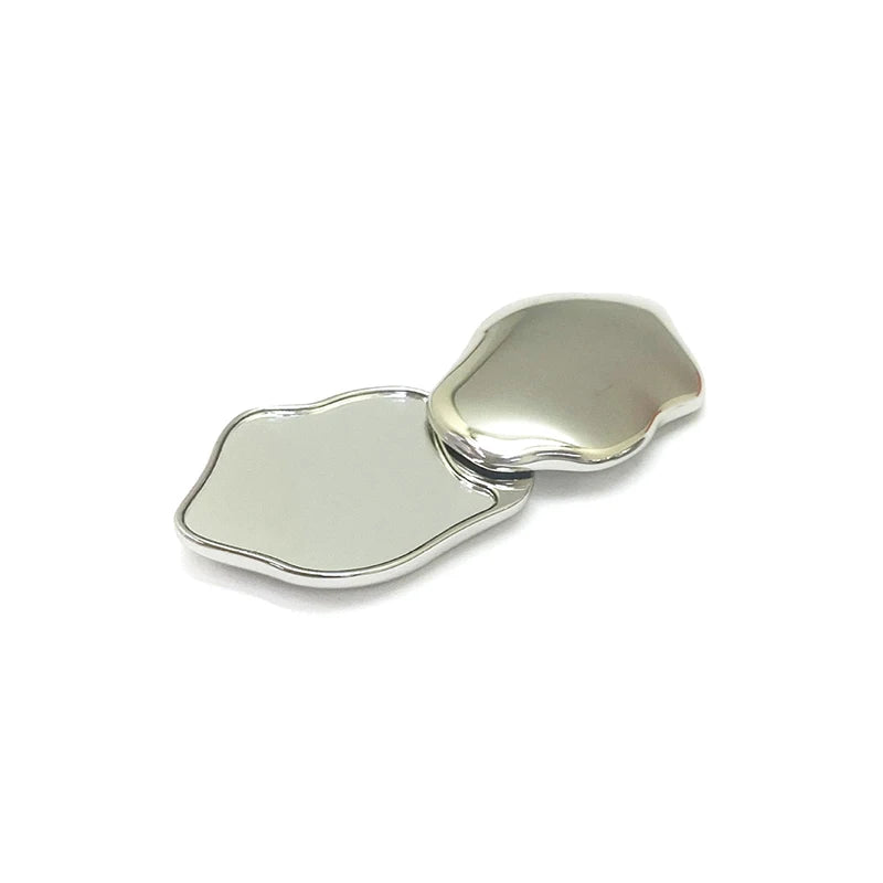 Heart-Shaped Double-Sided Compact Makeup Mirror – Foldable Compact Makeup Mirror Qst Default Title