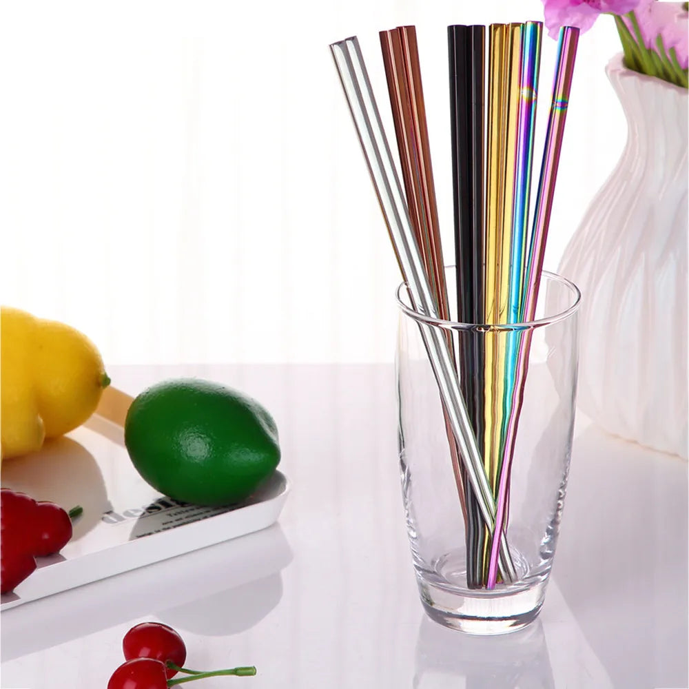 Stainless Steel Anti-Slip Chopsticks – Colorful, 23cm, 1 Pair Stainless Steel Chopsticks Qme