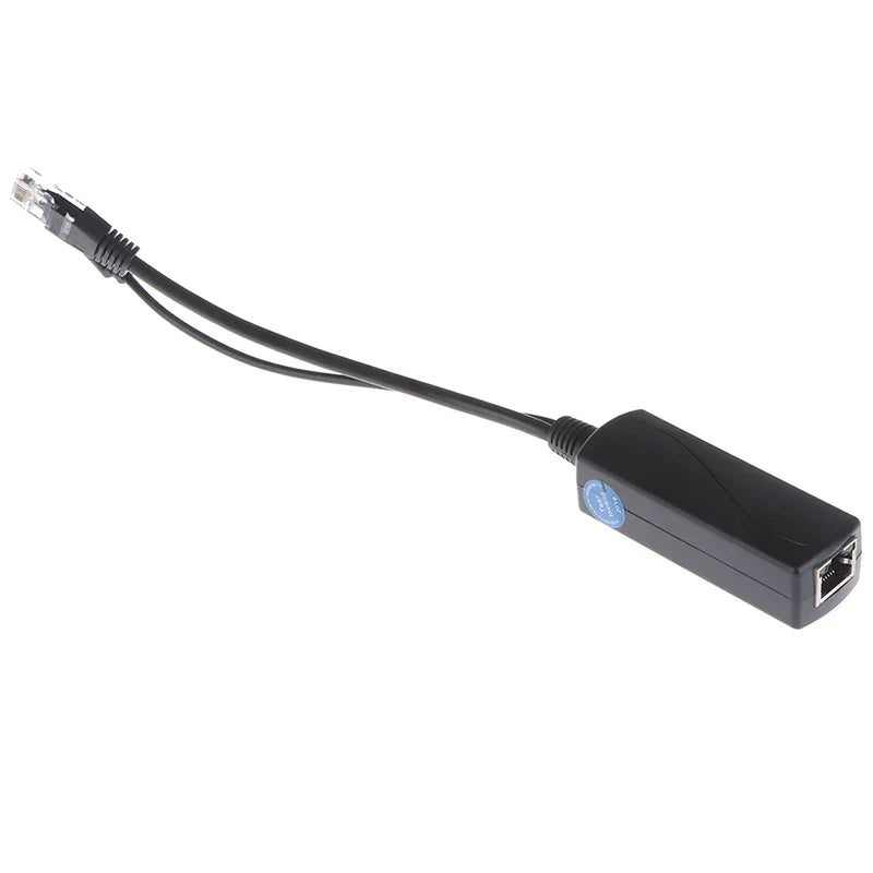 USB Type-C PoE Splitter 48V to 5V | IEEE 802.3af Ethernet PoE Splitter Adapter Qme