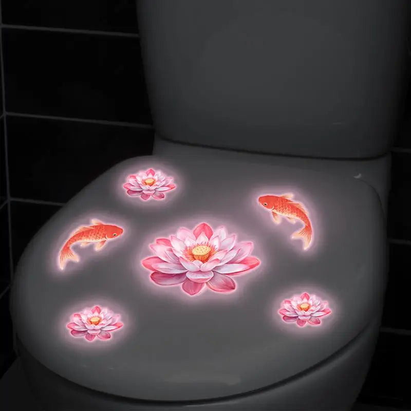 Luminous Koi Fish Removable Wall Decal – Feng Shui Sticker Removable Wall Decal Qme
