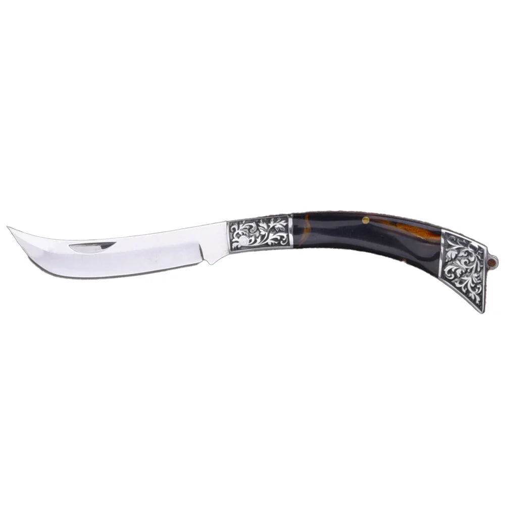 Swayboo 440C Stainless Steel Folding Pocket Knife – Resin Handle Folding Pocket Knife Qst